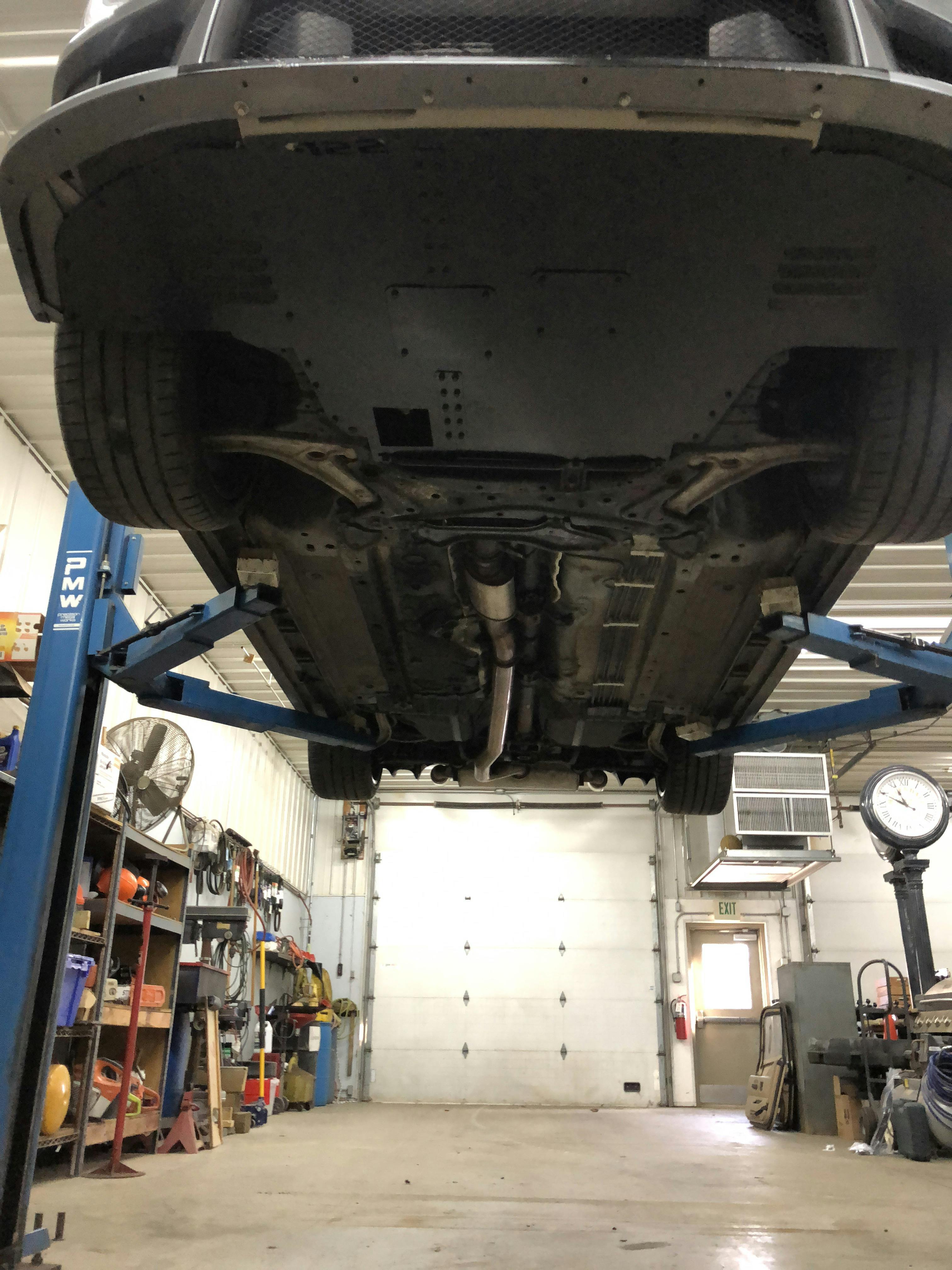 SSP 2 Piece Aluminum Undertray 20082015 Mitsubishi Evo X Modern Automotive Performance